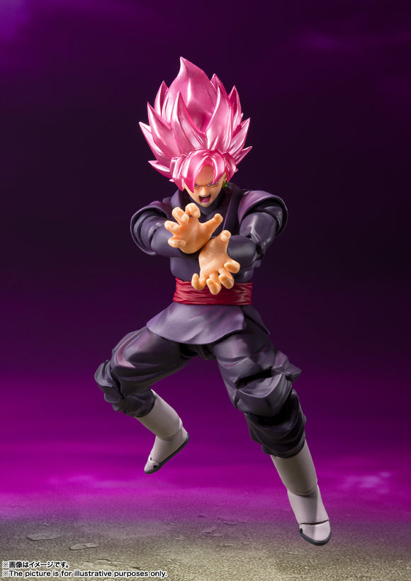 IN STOCK! S.H Figuarts Dragon Ball Super S.H.Figuarts Goku Black Super Saiyan Rose Action Figure (Reissue)