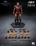 ( Pre Order ) Marvel: The Infinity Saga DLX Iron Man Mark 6 (Battle Damaged Ver.) 1/12 Scale Action Figure