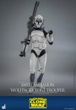 ( Pre Order ) Hot Toys Star Wars: The Clone Wars TMS142 104th Battalion Wolfpack Clone Trooper 1/6th Scale Collectible Figure