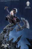 ( Pre Order ) Demonflame Studio 1/12 Darksiders Abyss Knight Apocalypse & Despair Cyan Steed Set of 2