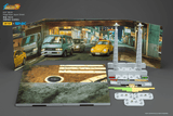 IN STOCK! Joy Toy  KOF '98UM Stage Base-Japan Street Scene Diorama