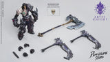 ( Pre Order ) Demonflame Studio 1/12 Darksiders Abyss Knight Apocalypse & Despair Cyan Steed Set of 2