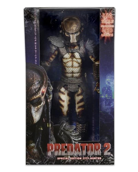( Pre Order ) NECA Predator 2 City Hunter Predator 1/4 Scale Action Figure