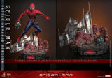 ( Pre Order ) HOT TOYS Spider-Man (2002) MMS859 Spider-Man (Battle Damaged Ver.) 1/6th Scale Collectible Figure