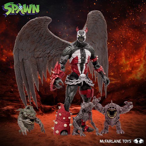 IN STOCK! Spawn King Spawn and Demon Minions 7-Inch Scale Action Figure