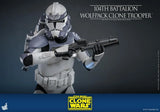( Pre Order ) Hot Toys Star Wars: The Clone Wars TMS142 104th Battalion Wolfpack Clone Trooper 1/6th Scale Collectible Figure