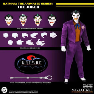 ( Pre Order ) Mezco One:12 Collective Batman: The Animated Series The Joker Action Figure