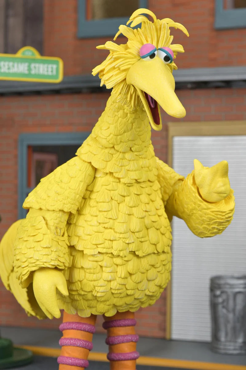 Pre Order ) NECA Sesame Street Ultimate - Ultimate Big Bird Action