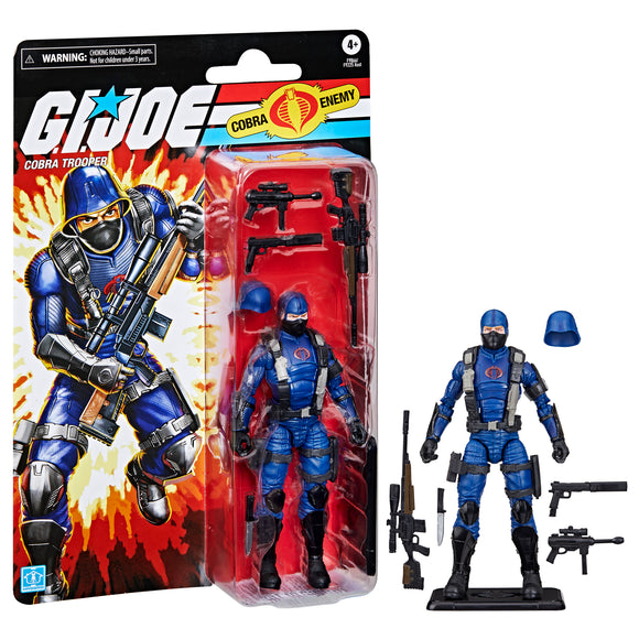 IN STOCK! G.I. Joe Classified Series Retro Cobra Trooper 6 inch Action Figure