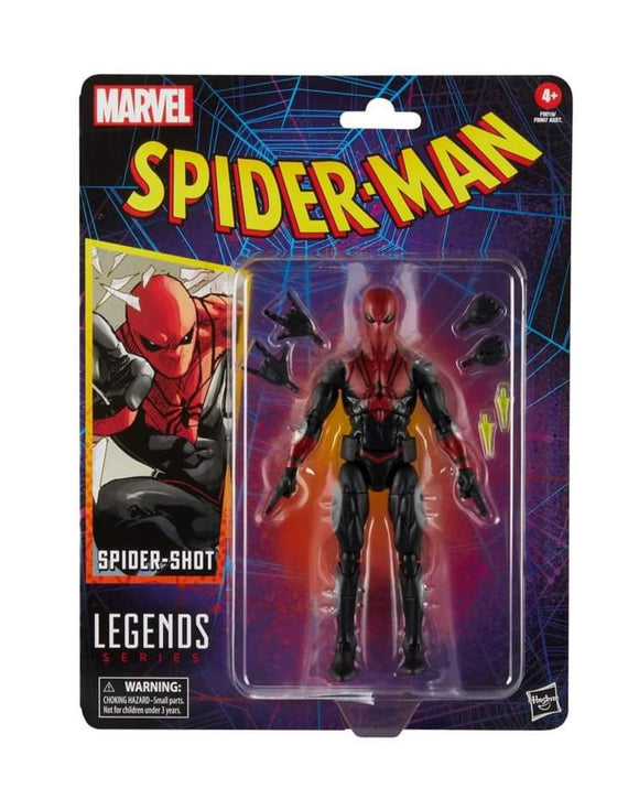 ( Pre Order ) Marvel Legends Spider-Shot  Spider-man 6 inch Action Figure