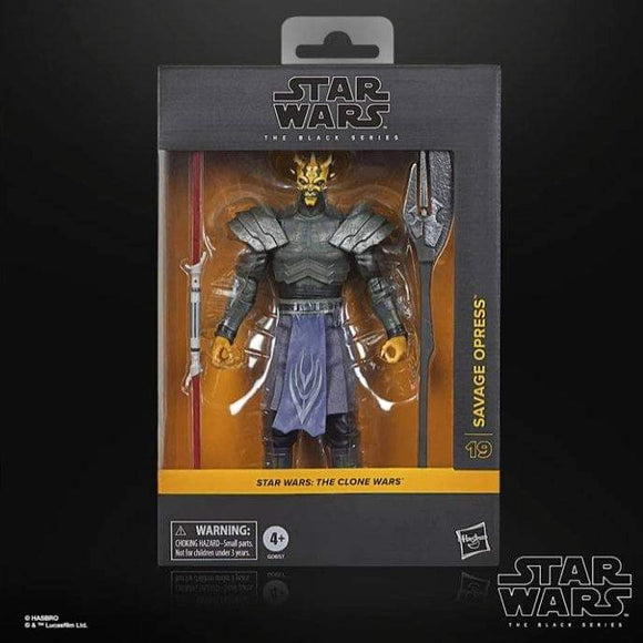 ( Pre Order ) Star Wars The Black Series Savage Opress, Star Wars: The Clone Wars Deluxe Collectible 6 Inch Action Figure