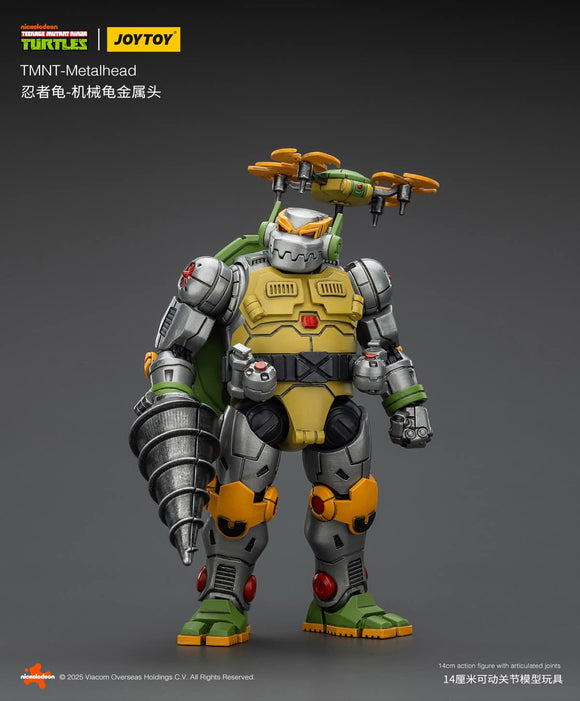 ( Pre Order ) Joy Toy TMNT Metal Head ( 1:18 ) Action Figure