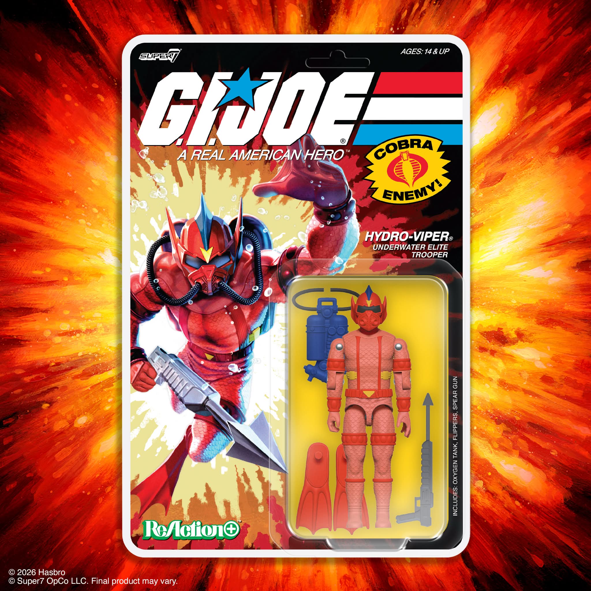 SUPER 7 G.I JOE O-RING AND REACTION FIGURE – DJCCollectibles