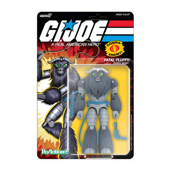 IN STOCK! Super 7 G.I Joe O-Ring  Wave 2 Fatal Fluffy Action Figure