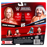 ( Pre Order ) WWE Championship Showdown Series 25 Hulk Hogan vs Iron Sheik Action Figure 2-Pack