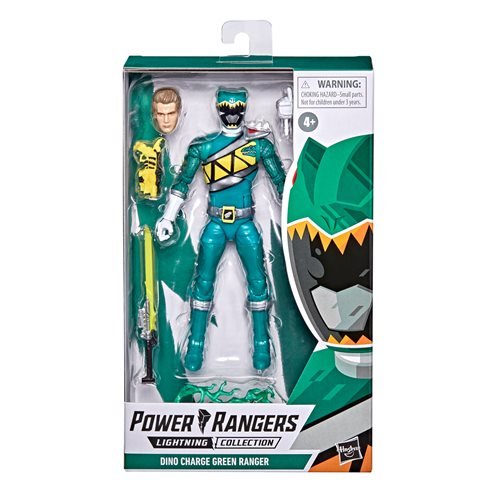IN STOCK! Power Rangers Lightning Collection Dino Charge Green Ranger 6-Inch Action Figure
