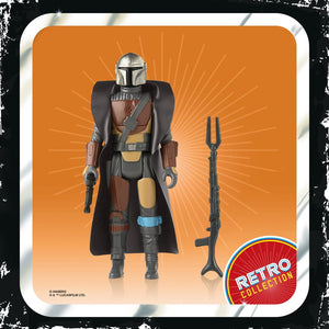 IN STOCK! Star Wars Retro Collection Mandalorian 3 3/4 Action Figure
