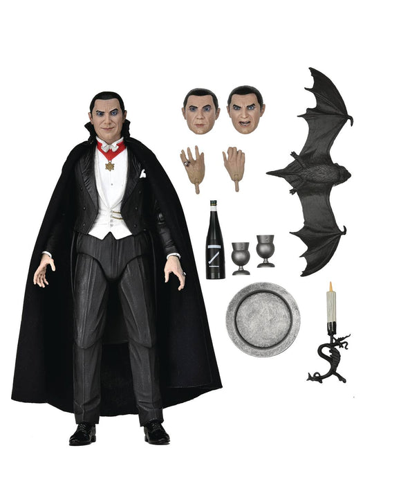 IN STOCK! NECA UNIVERSAL MONSTERS DRACULA TRANSYLVANIA ULT 7IN ACTION FIGURE