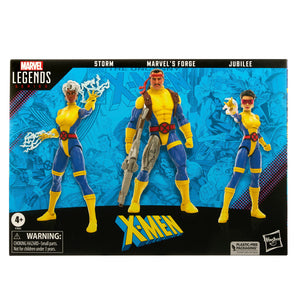 IN STOCK! Hasbro Marvel Legends Series X-Men Forge, Storm, & Jubilee 3 pack