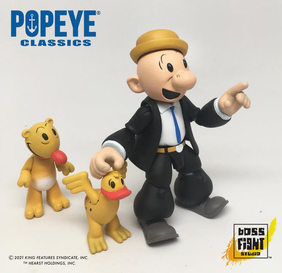 IN STOCK! Boss Fight Studios Popeyes Classics Wave 1 Castor Oil 6 inch Action Figure