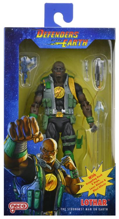 IN STOCK! NECA Defenders Of Earth Wave 2 Lothar 7 Inch Action Figure –  DJCCollectibles