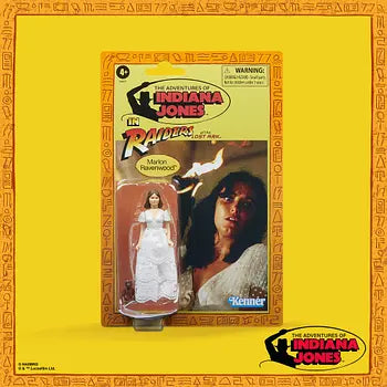 IN STOCK! Indiana Jones and the Raiders of the Lost Ark Retro Collection Marion Ravenwood 3 3/4-Inch Action Figure