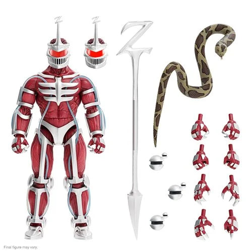IN STOCK! Super 7 Ultimates Wave 3 Mighty Morphin Power Rangers Lord Zedd 7-Inch Action Figure
