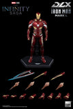 IN STOCK! Threezero Avengers: Infinity Saga Iron Man Mark 50 DLX Action Figure