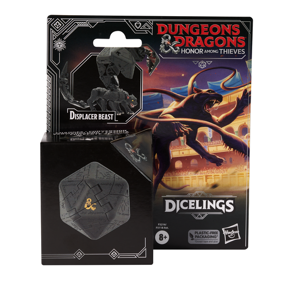 IN STOCK! Dungeons & Dragons Honor Among Thieves D&D Dicelings Black Displacer Converting Figure