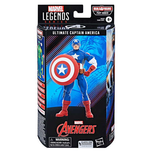 IN STOCK! Marvel Legends Series: Ultimate Captain America 6 inch Action Figure