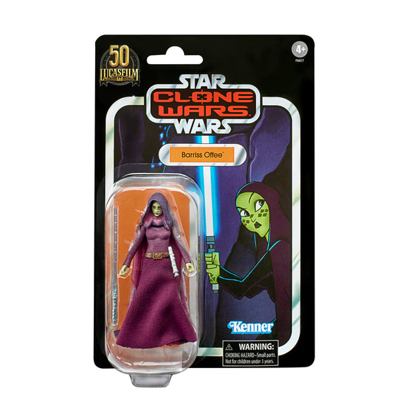 IN STOCK! Star Wars The Vintage Collection Clone Wars Barriss Offee 3 3/4 inch Action Figure