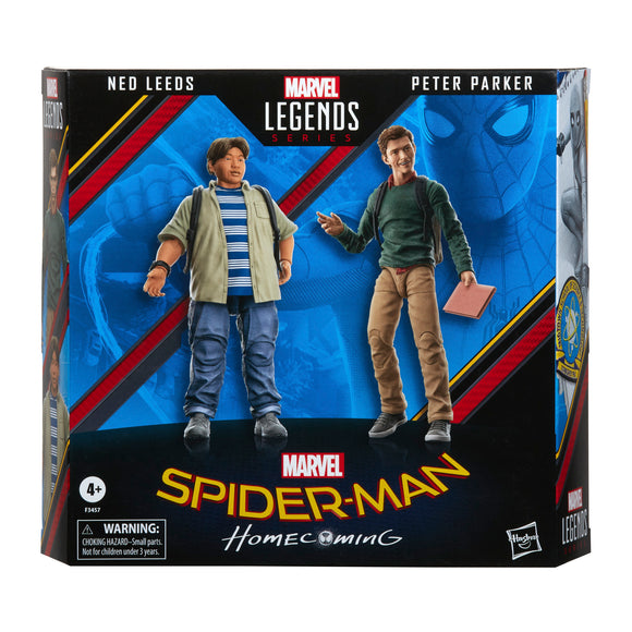 IN STOCK! Marvel Legends Series 60th Anniversary Peter Parker and Ned Leeds 2-Pack 6 inch Action Figures
