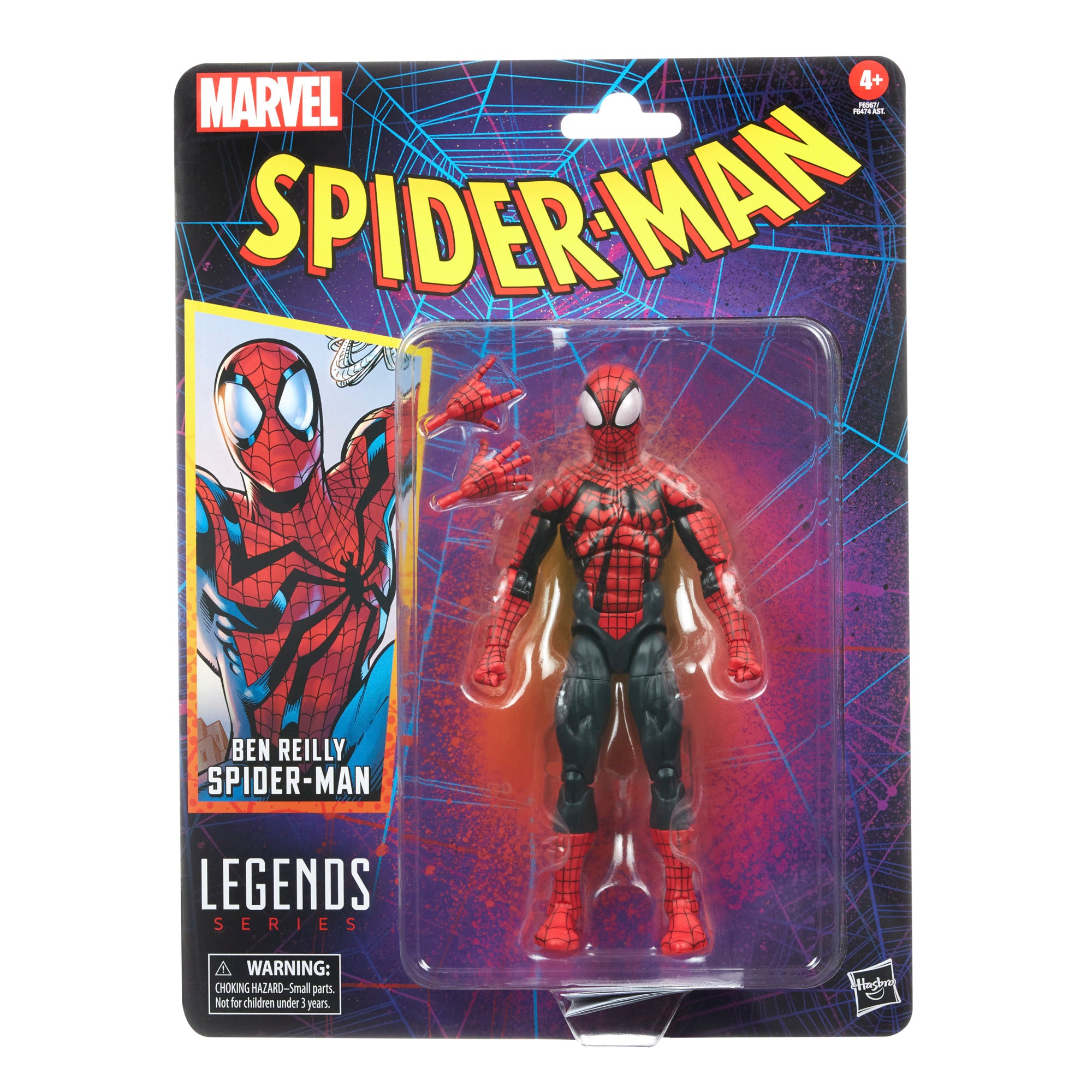 Marvel Spider-Man 6-inch Legends Series Spider-Man 