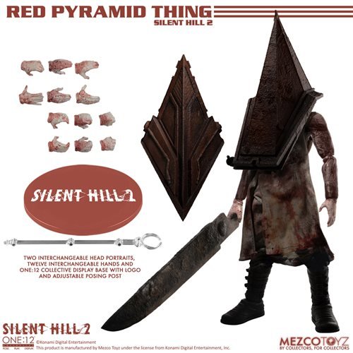 ( Pre Order ) Mezco One 12 Collective: Silent Hill 2: Red Pyramid Thing  Action Figure