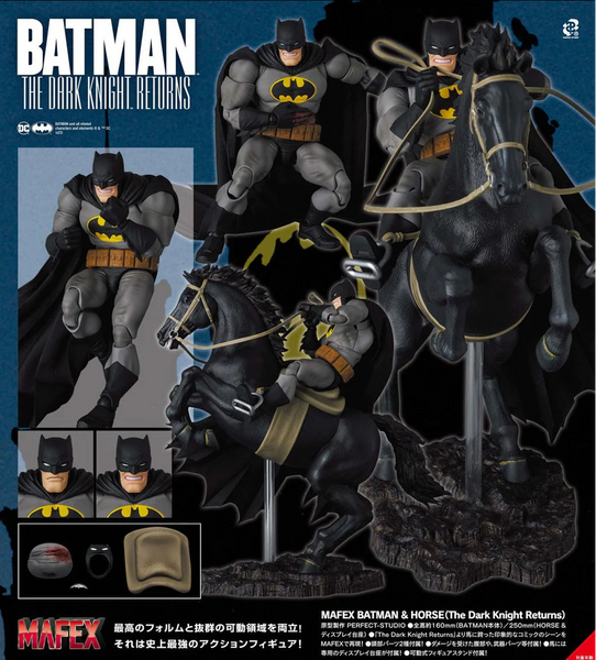 IN STOCK! MAFEX #204 Batman: The Dark Knight Returns - Batman