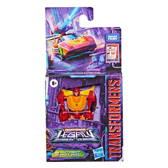 IN STOCK! TRANSFORMERS LEGACY CORE CLASS HOTROD