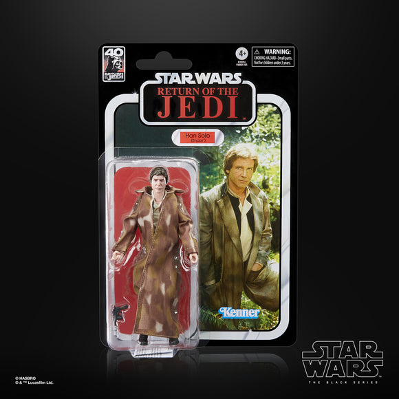 IN STOCK! Star Wars The Black Series 40th Anniversary Han Solo 6 inch Action Figure
