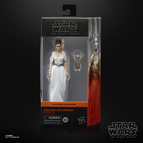 IN STOCK! Star Wars The Black Series Princess Leia Organa (Yavin Ceremony) 6-Inch Action Figure