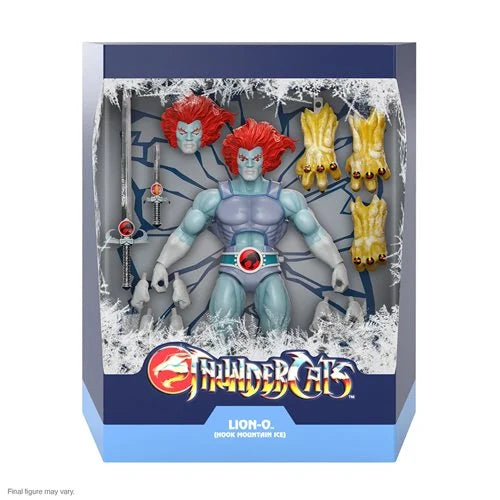 IN STOCK! Super 7 Ultimates Thundercats Lion-O (Hook Mountain Ice) 7-Inch Action Figure - SDCC Exclusive