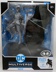 IN STOCK! McFarlane DC Multiverse The Dark Knight Returns 7 Inch Action Figure BAF Batman Horse - Robin Artist Proof Platinum