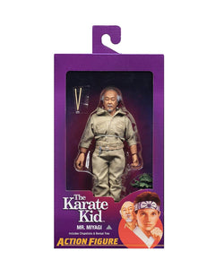 IN STOCK! NECA THE KARATE KID (1984) MR MIYAGI CLOTHED ACTION FIGURE