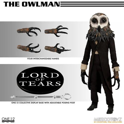 IN STOCK! Mezco One:12 Collective Lord of Tears The Owlman  Action Figure