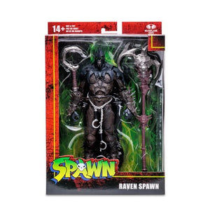 IN STOCK! McFarlane Spawn Wave 3 Raven Spawn (Small Hook) 7-Inch Scale Action Figure
