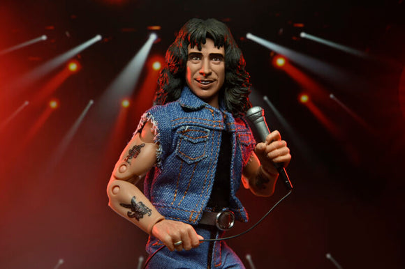 IN STOCK! NECA Bon Scott 8 Inch Clothed Action Figure