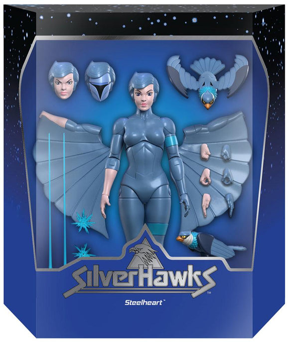 IN STOCK! Super 7 Ultimates Silverhawks Wave 1 Steelheart 7 inch Action Figure