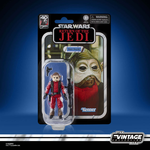 IN STOCK! Star Wars The Vintage Collection Nien Nunb 3 3/4 inch Action Figure