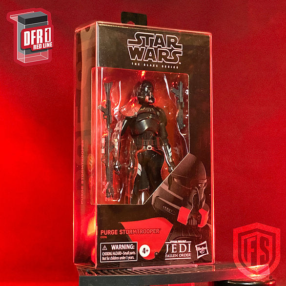 Star Wars Black Series 6" Figure Protector Case - For Most (Not All) Red Box Figures