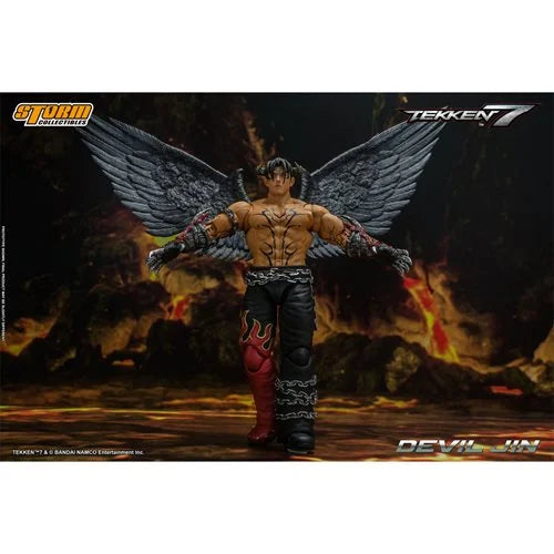 IN STOCK! Storm Collectibles Tekken 7 Devil Jin 1:12 Scale Action