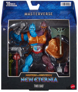 IN STOCK! Masters of the Universe Masterverse New Eternia Two-Bad