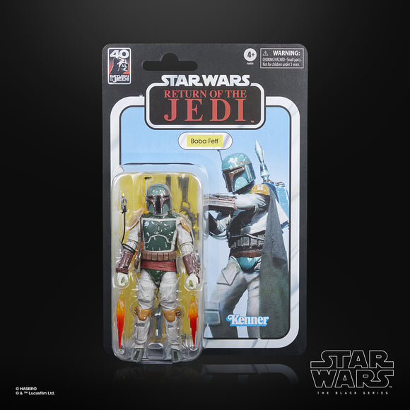 IN STOCK! Star Wars The Black Series 40th Anniversary Deluxe Boba Fett 6 inch Action Figure